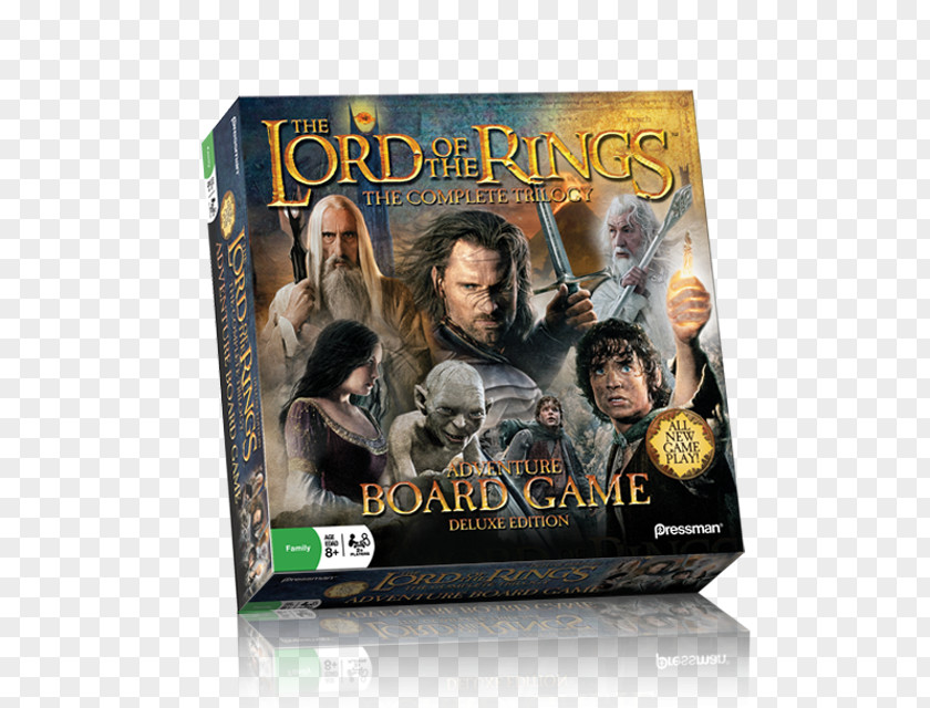 The Hobbit Lord Of Rings: Conquest Rings Adventure Game Board PNG