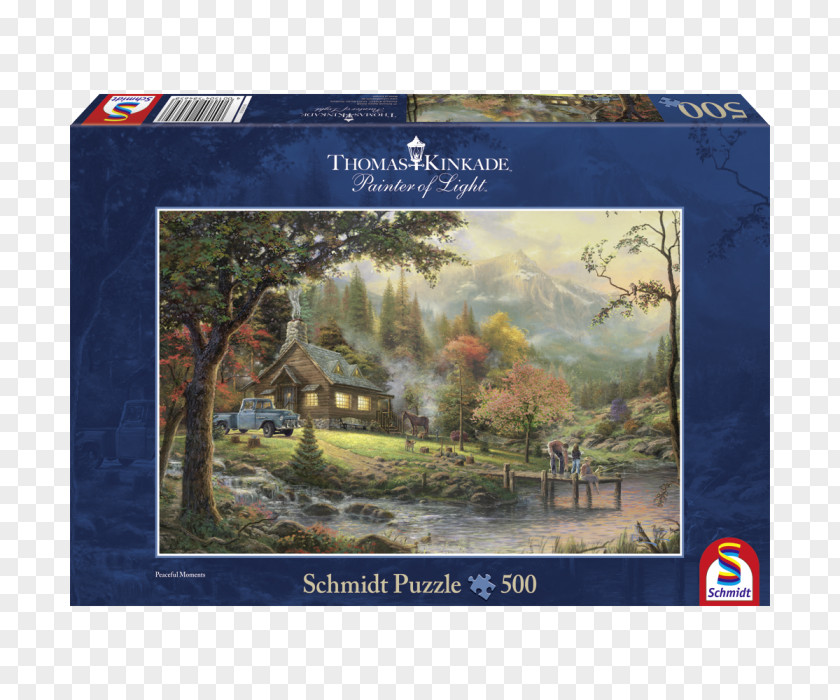 Thomas Kinkade Jigsaw Puzzles Schmidt Spiele Board Game Playmobil (kids Puzzle), Puzzle-box Pink Toys/Spielzeug PNG