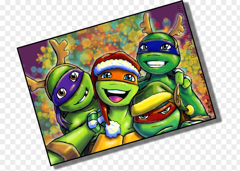 Turtle Running Teenage Mutant Ninja Turtles Leonardo Christmas PNG