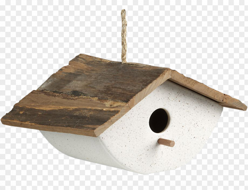 Wooden Nest Hummingbird Bird Feeder Box PNG