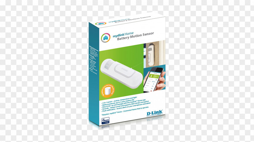 D-Link DCH-Z120 Motion Sensors Home Automation PNG