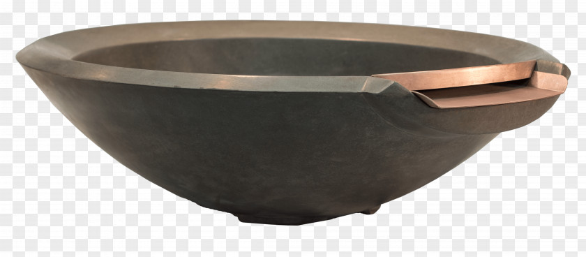 Fire Bowl Pit Water Metal PNG