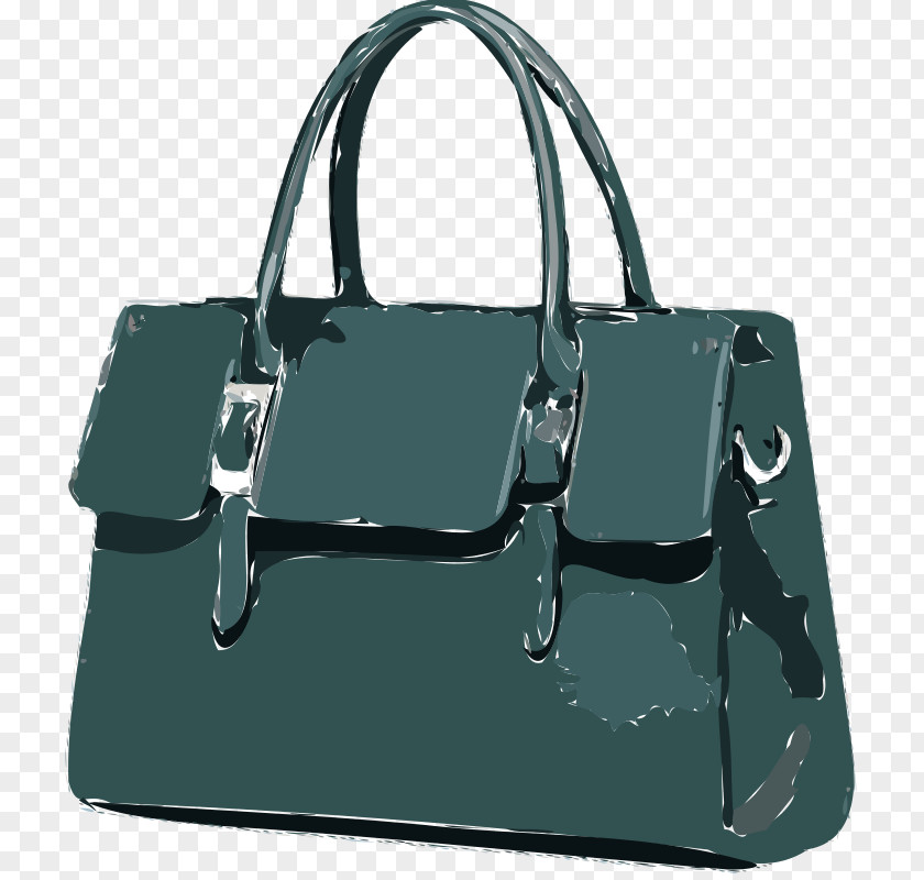Green Bag Clip Art PNG