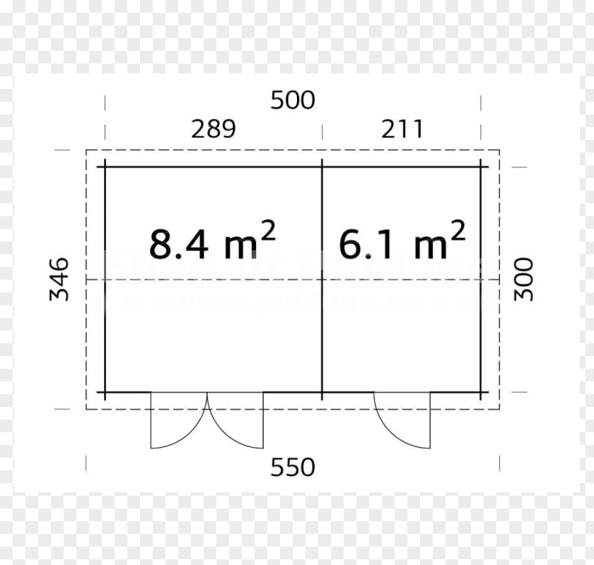 Jari Square Meter Area Floor Log House PNG