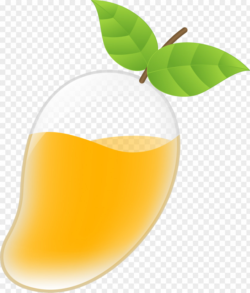 Mango Orange Juice Smoothie PNG