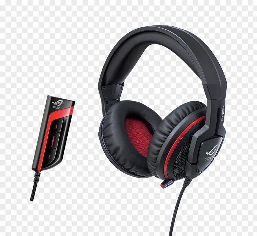 Microphone Headset 7.1 Surround Sound Republic Of Gamers USB PNG