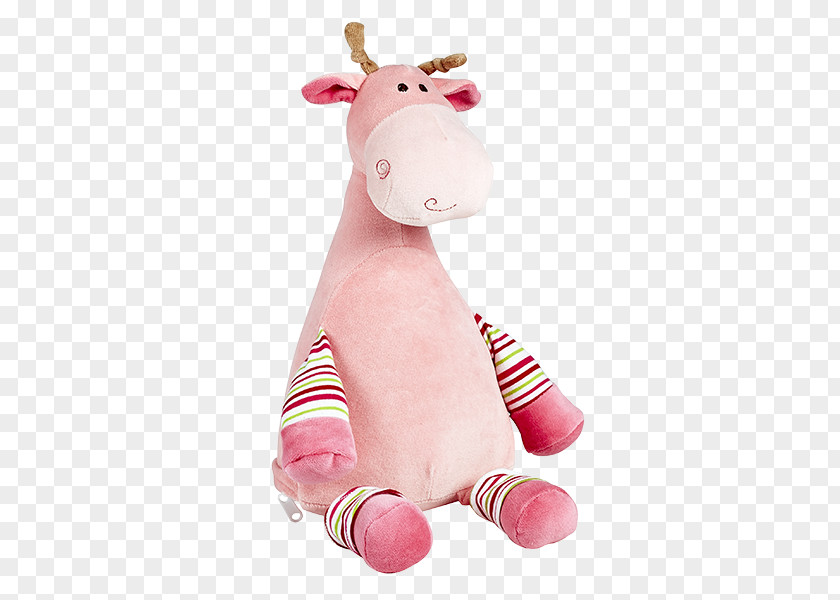Pink Giraffe Plush Pastel Stuffed Animals & Cuddly Toys Child PNG