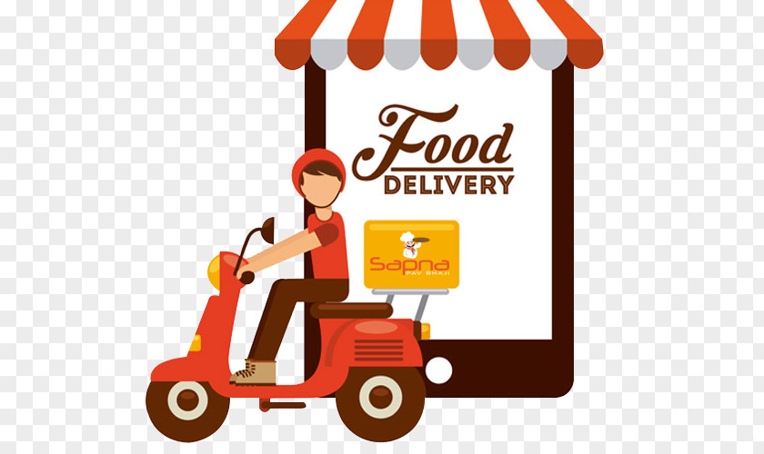 Riding Toy Vehicle Food Delivery PNG