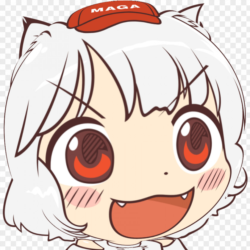 Sticker Art Awoo Touhou Project PNG