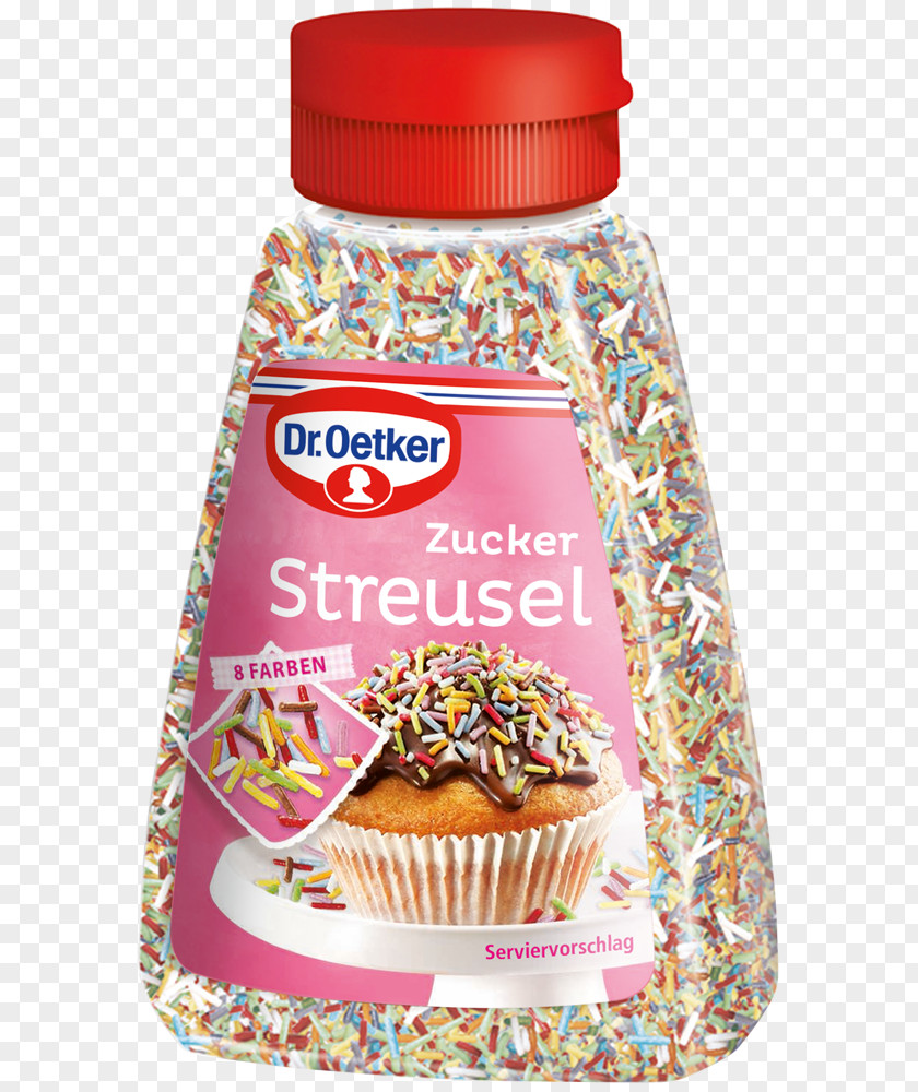 Sugar Streusel Sprinkles Crumble Cake PNG
