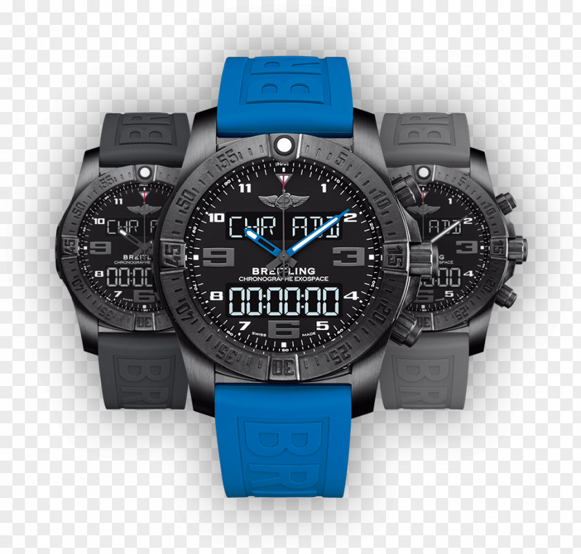 Watch Breitling SA Smartwatch Chronograph Baselworld PNG
