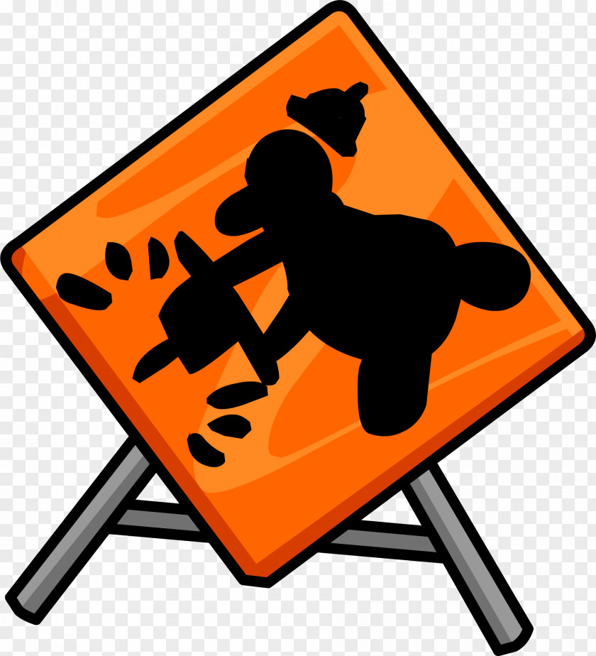 Construction Signs Club Penguin Architectural Engineering Clip Art PNG