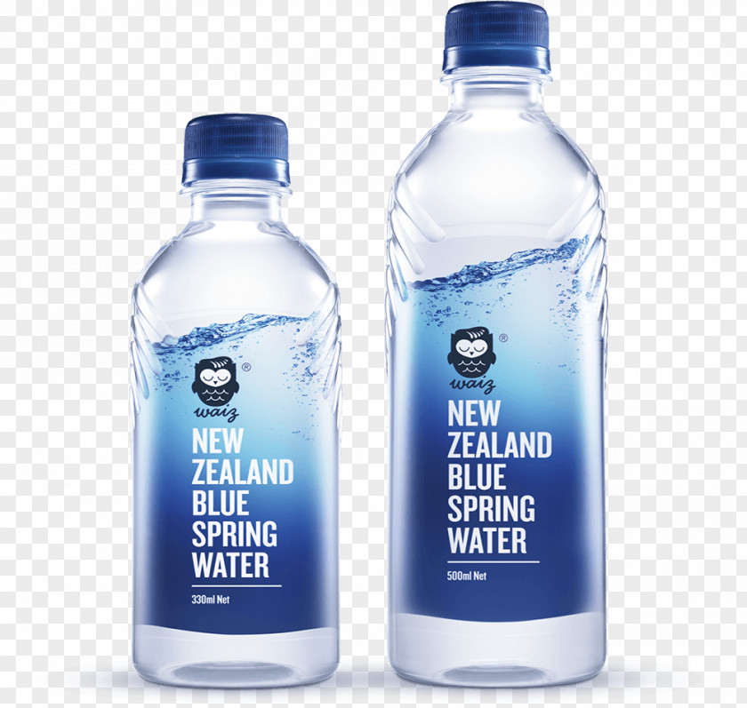 Mineral Water Distilled Bottled New Zealand PNG