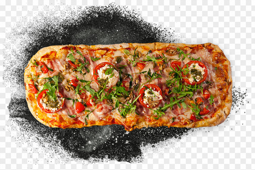 Pizza Sicilian Flatbread Bakery PNG