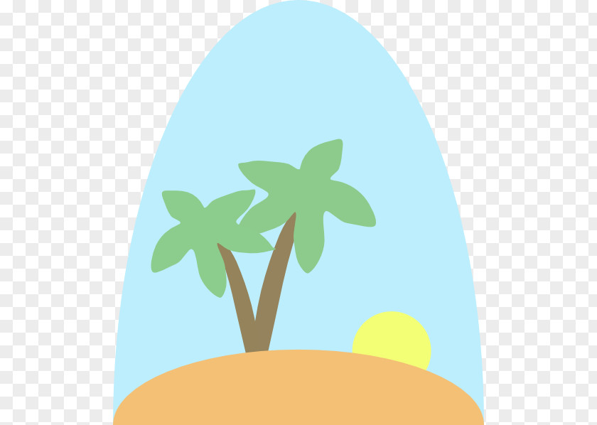 Cartoon Island Tropical Islands Resort Clip Art PNG