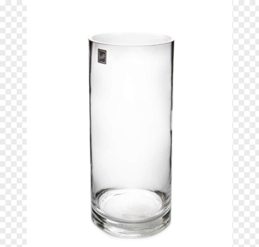Glass Highball Vase Cylinder Hurricane PNG