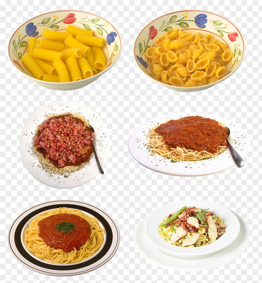 Pasta Vegetarian Cuisine Macaroni Clip Art PNG