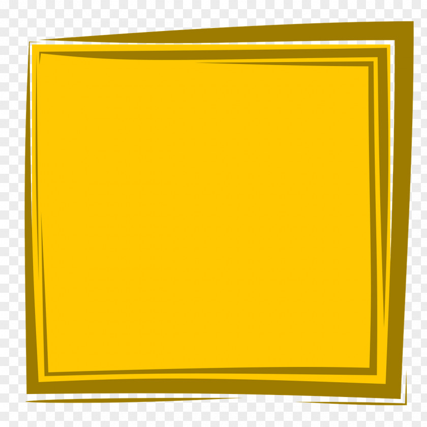 Yellow Frame Download Clip Art PNG