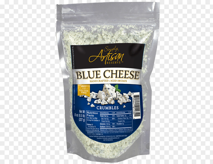 Artisan Cheese Crumble Blue Popcorn PNG