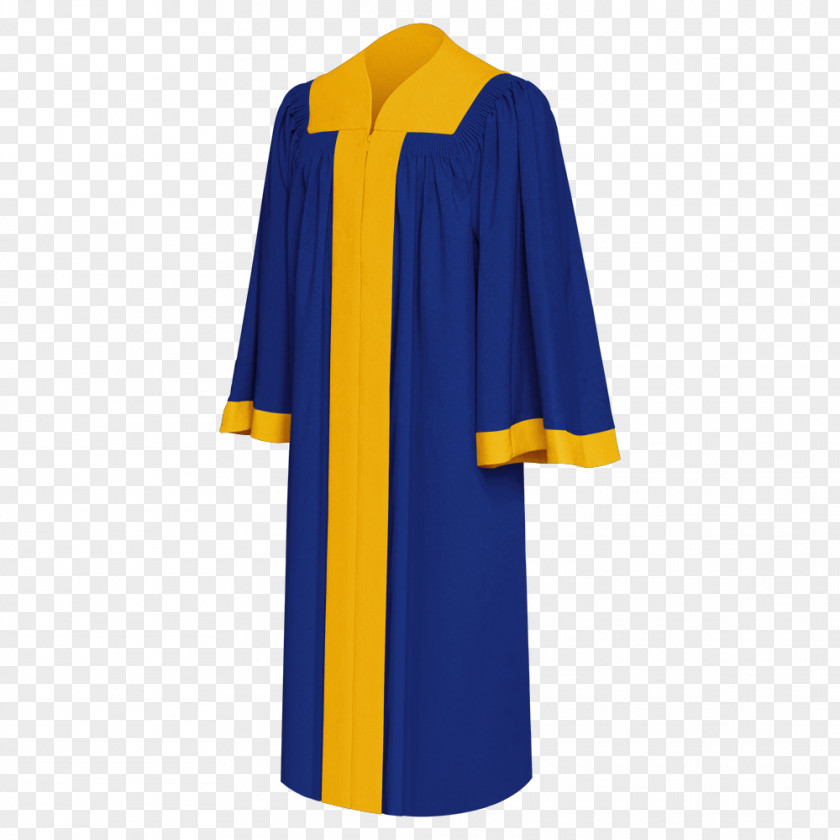 Blue Graduation Cap Robe Academic Dress Clothing Gown PNG