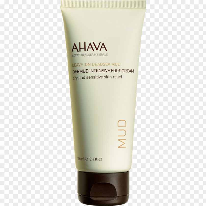 Dead Sea Mud Cream Lotion AHAVA Purifying Mask Qumran PNG