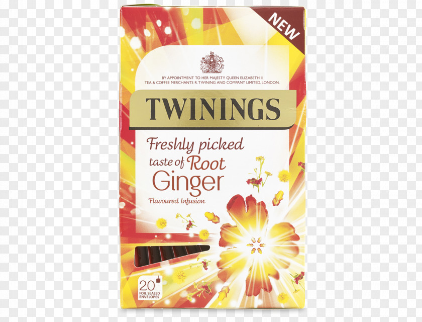 Ginger Tea Flowering Twinings White PNG