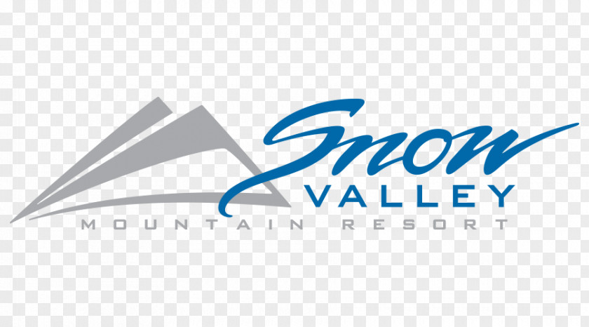 Line Snow Valley Mountain Resort Logo Brand PNG