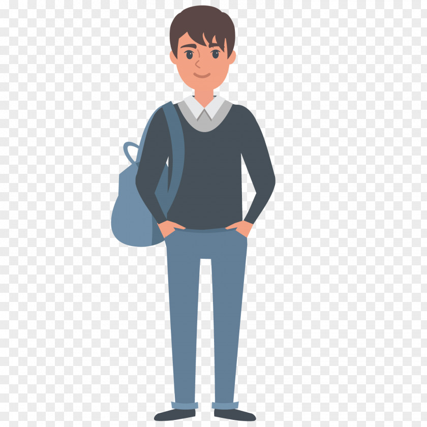 Backpack Of High School Students Student Euclidean Vector PNG