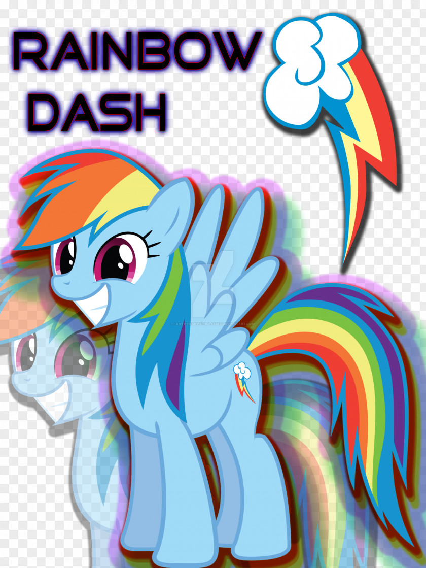 Horse Clip Art Illustration Rainbow Dash Mammal PNG