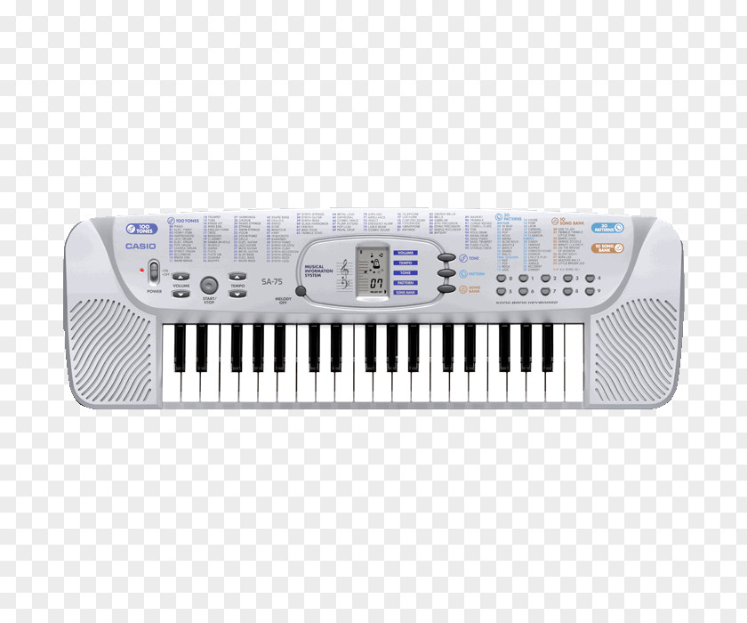 Keyboard Casio SA-46 Musical Instruments PNG