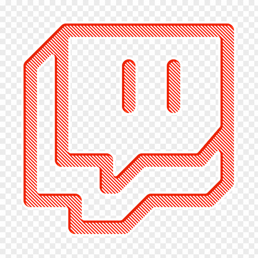 Social Media Outline Icon Twitch PNG