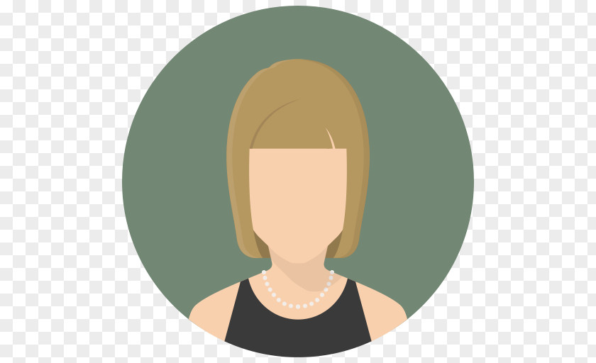 Avatar User Profile Woman PNG