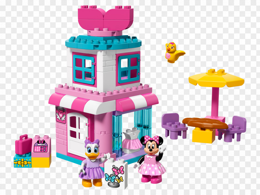 Minnie Mouse LEGO 10844 DUPLO Bow-Tique Daisy Duck Lego Duplo PNG