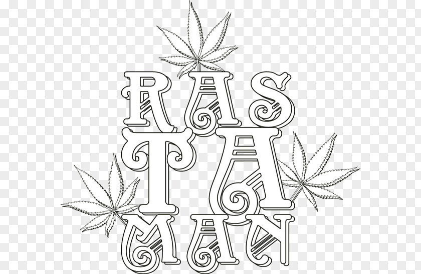 Rastaman Drawing Line Art White /m/02csf Clip PNG