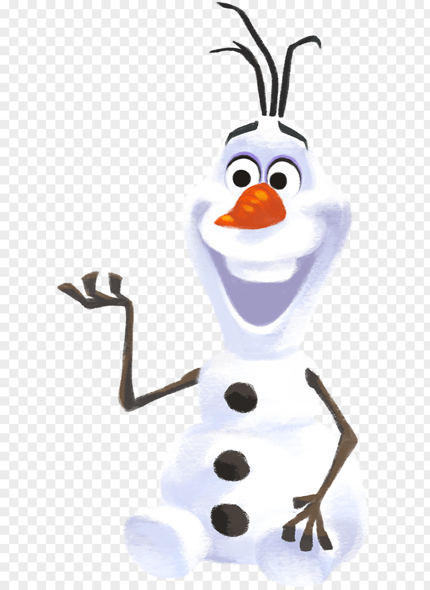 Snowman Olaf Frozen Sticker Image PNG