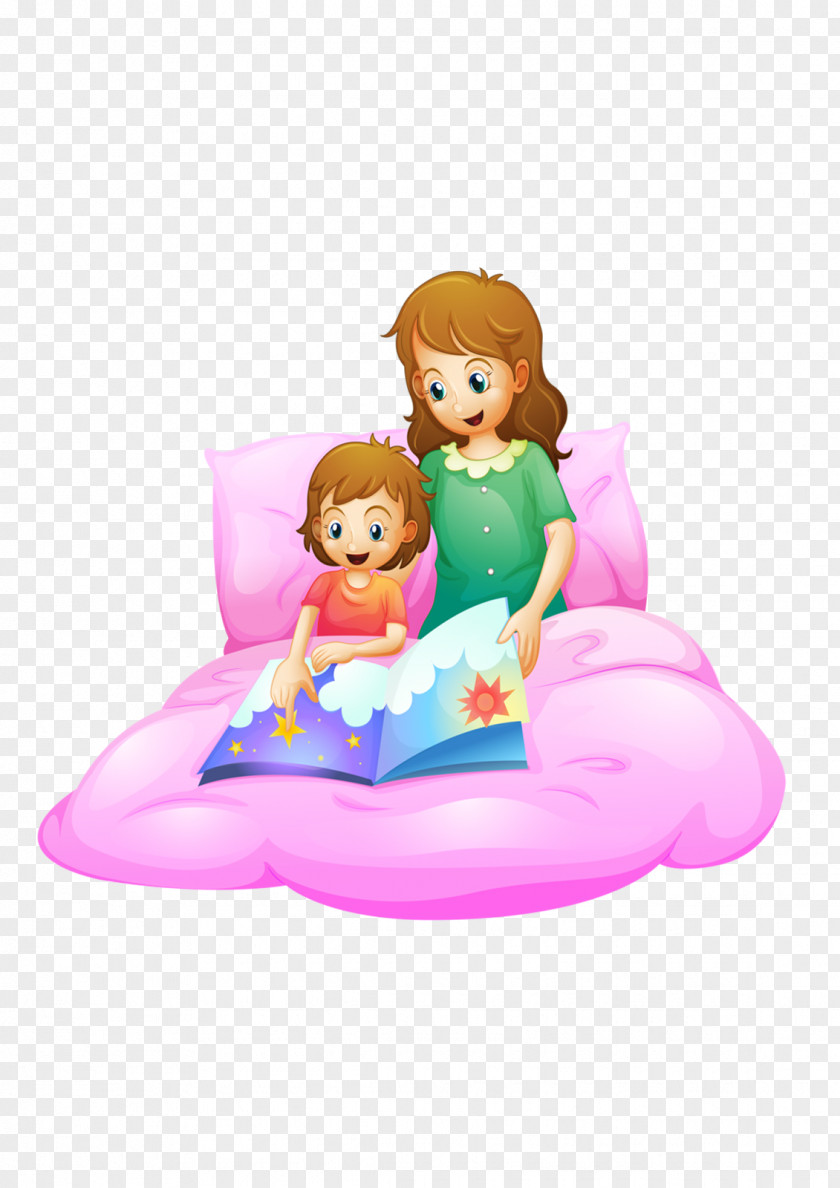 Child Clip Art Bedtime Story Vector Graphics Illustration PNG