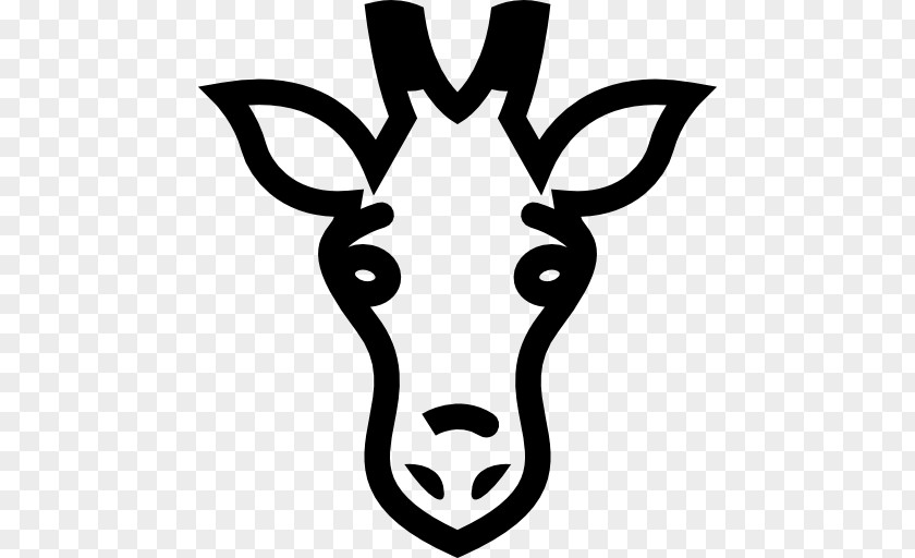 Giraffe Icon Design PNG