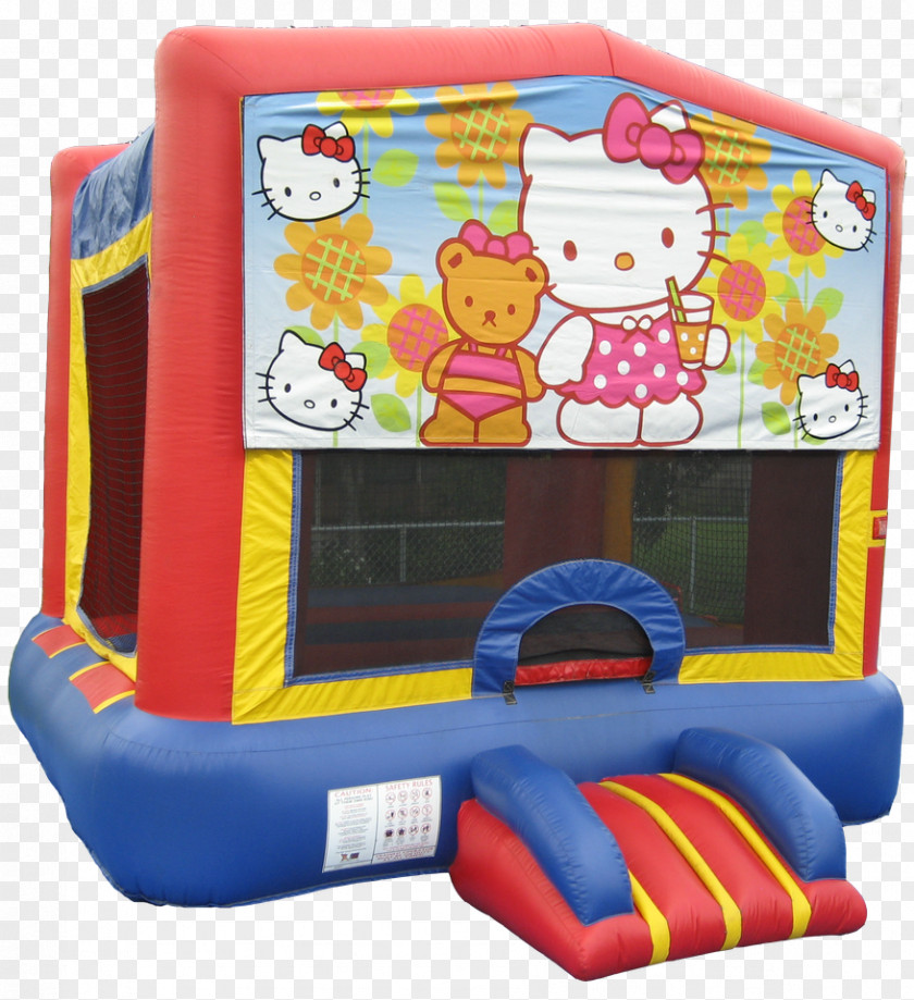 Hello Kitty Party Inflatable Bouncers Child Toy PNG