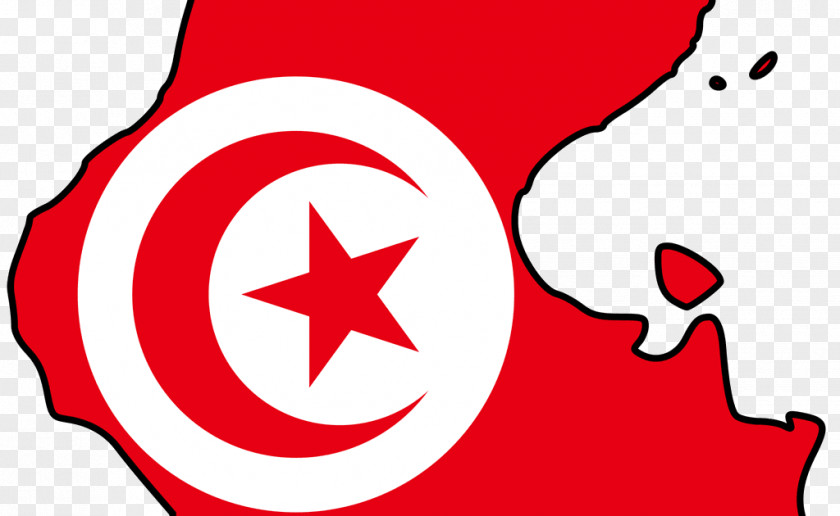 Map Flag Of Tunisia Stock Photography PNG
