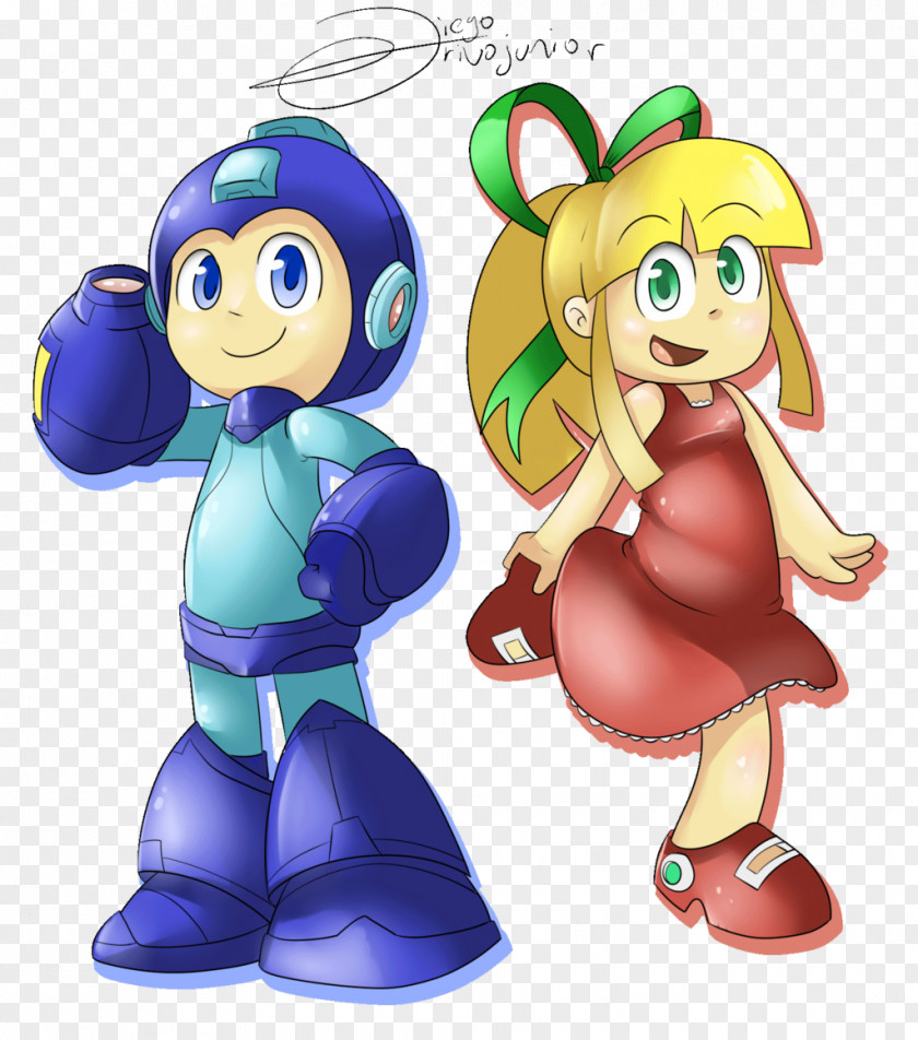 Rock And Roll Cartoon Fan Art Mega Man PNG