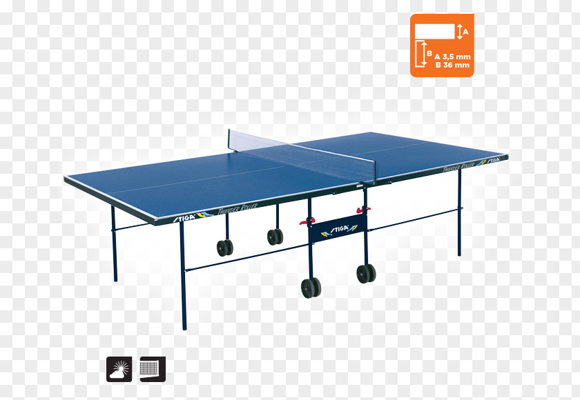 Table Ping Pong Stiga Tennis Sponeta PNG