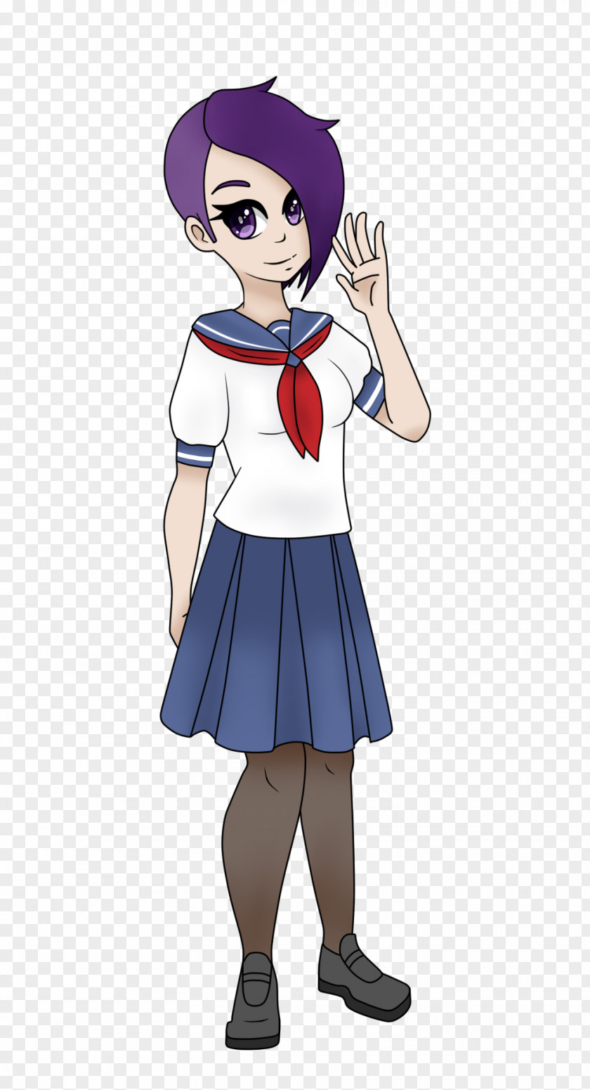 Yandere Simulator Character School Uniform PNG