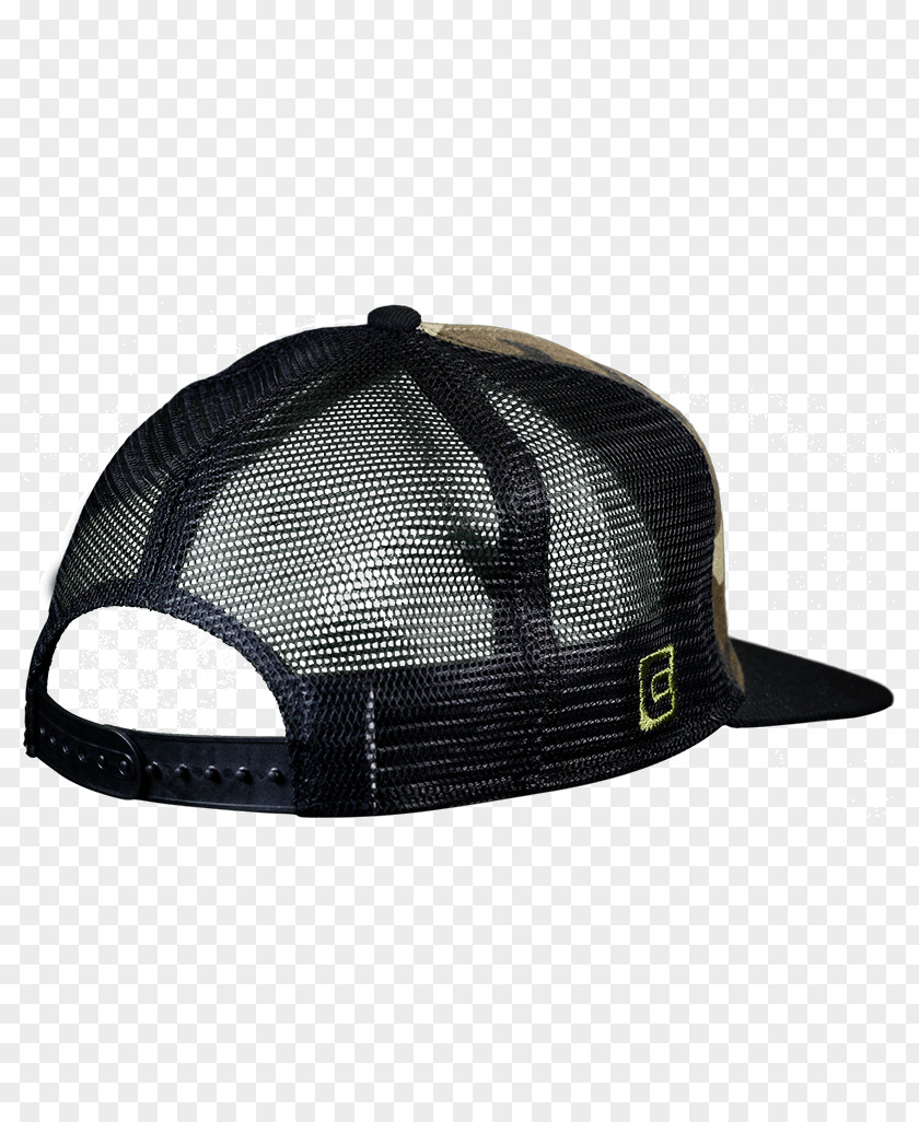 Baseball Cap TRUCKER HAT: Black PNG