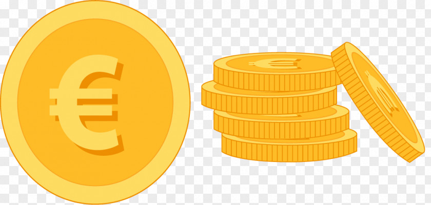 Coin Euro Coins Clip Art PNG