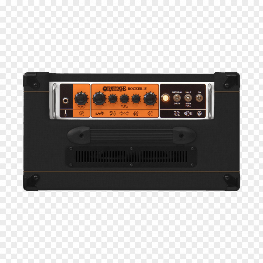 Electric Guitar Amplifier Orange Rocker 15 32 PNG