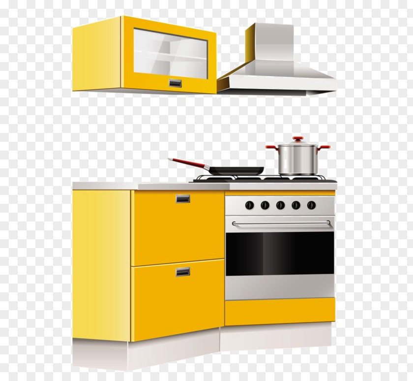Household Appliances Kitchen Cabinet Table Furniture PNG