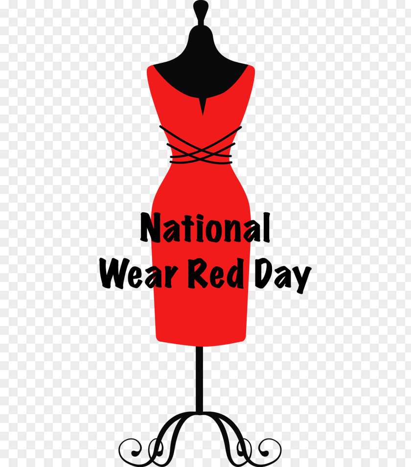 National Wear Red Day Clothing Clip Art Women Dress PNG