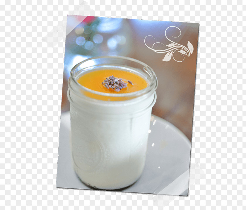 Panna Cotta Dairy Products Flavor PNG