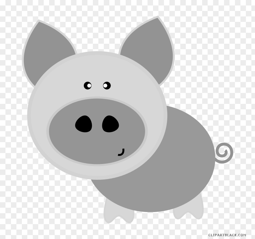 Pig Domestic Clip Art Dark Lord Chuckles The Silly Piggy Image PNG