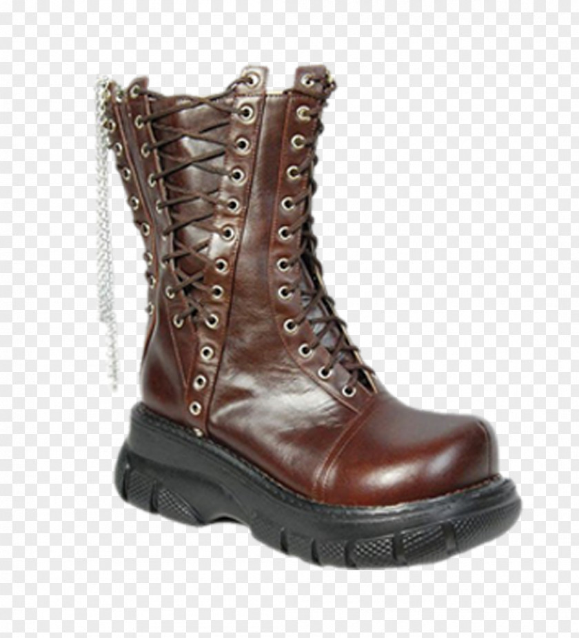 Big Boots Motorcycle Boot High-heeled Footwear PNG